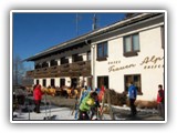 Terrasse im Winter